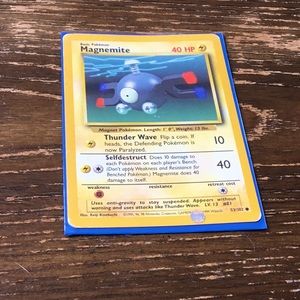 Magnemite 1995 1st edition Pokémon